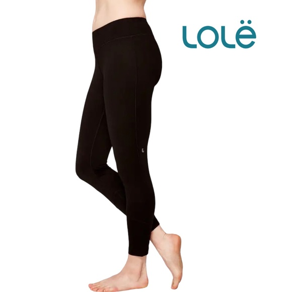 LolΓ« Parisia Ankle Leggings Live Out Loud Everyday Black Authentic Branded - Picture 1 of 11